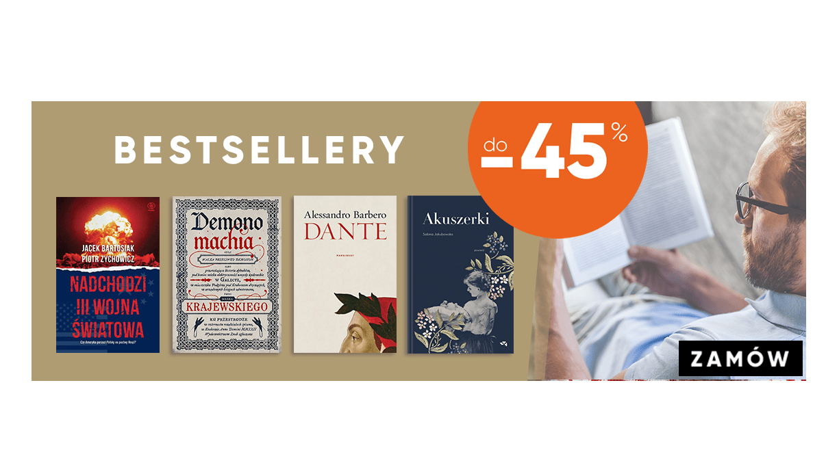 Znak bestsellery z rabatami do 45 Promocje książkowe tanie