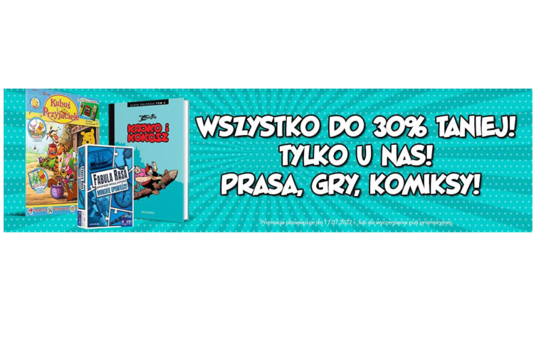 Egmont komiksy do 30 taniej Promocje książkowe tanie książki